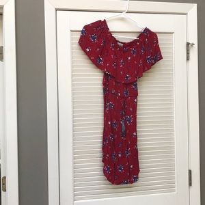 Cute off the shoulder dress